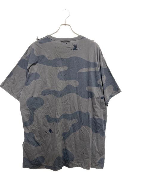 STONE ISLAND（ストーンアイランド）STONE ISLAND (ストーンアイランド) Structured Mercerised Jersey T-Shirt グレー サイズ:XXLの古着・服飾アイテム
