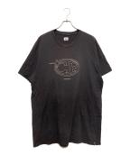 C.P COMPANYシーピーカンパニー）の古着「ロゴプリントTシャツ」｜グレー
