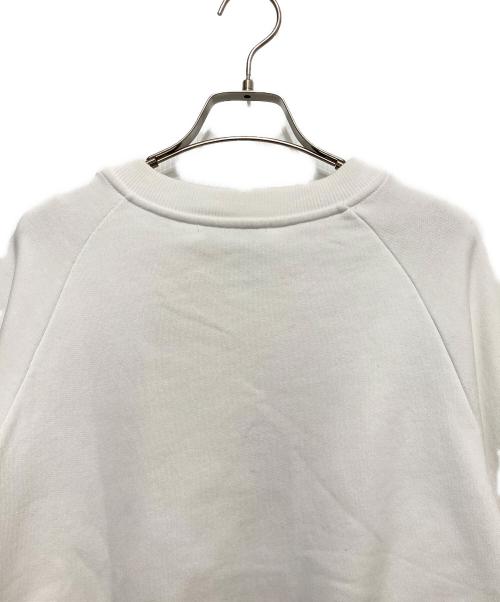 GIVENCHY（ジバンシィ）GIVENCHY (ジバンシィ) ジャパンタグ ロゴプリント クルーネックスウェット ホワイト サイズ:Sの古着・服飾アイテム