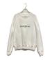 GIVENCHY（ジバンシィ）の古着「ジャパンタグ ロゴプリント クルーネックスウェット」｜ホワイト