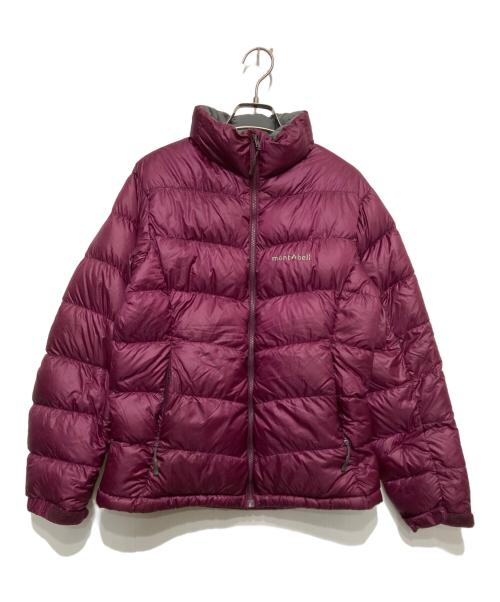 mont-bell（モンベル）mont-bell (モンベル) Women's アルパインダウン ジャケット パープル サイズ:Mの古着・服飾アイテム