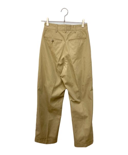 THE SHINZONE（ザ シンゾーン）THE SHINZONE (ザ シンゾーン) WASHED HIGH WAIST CHINO ベージュ サイズ:32の古着・服飾アイテム