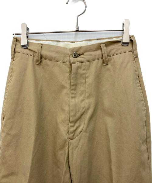 THE SHINZONE（ザ シンゾーン）THE SHINZONE (ザ シンゾーン) WASHED HIGH WAIST CHINO ベージュ サイズ:32の古着・服飾アイテム