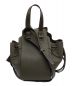 LOEWE（ロエベ）の古着「ミニハンモックドローストリングバッグ」｜グリーン