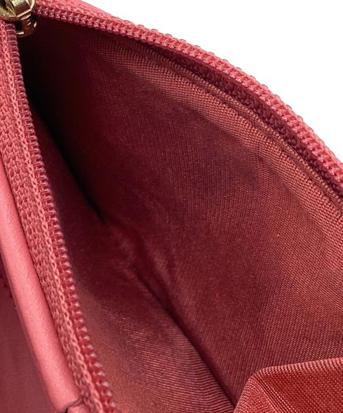 CHANEL（シャネル）CHANEL (シャネル) チェーンココマーク3つ折り財布 ピンクの古着・服飾アイテム