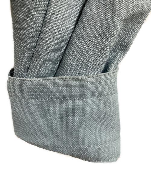 LOW CLASSIC（ロウクラシック）LOW CLASSIC (ロウクラシック) LINEN 2WAY SHIRT ブルー サイズ:Sの古着・服飾アイテム