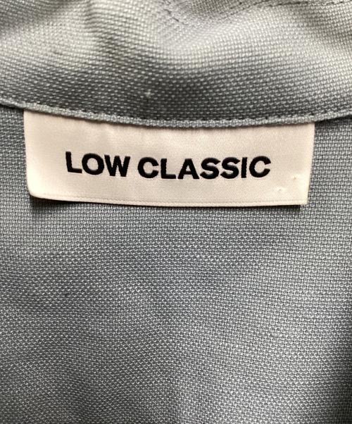 LOW CLASSIC（ロウクラシック）LOW CLASSIC (ロウクラシック) LINEN 2WAY SHIRT ブルー サイズ:Sの古着・服飾アイテム