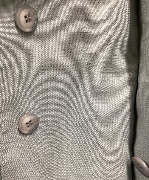 LOW CLASSIC（ロウクラシック）LOW CLASSIC (ロウクラシック) LINEN 2WAY SHIRT ブルー サイズ:Sの古着・服飾アイテム