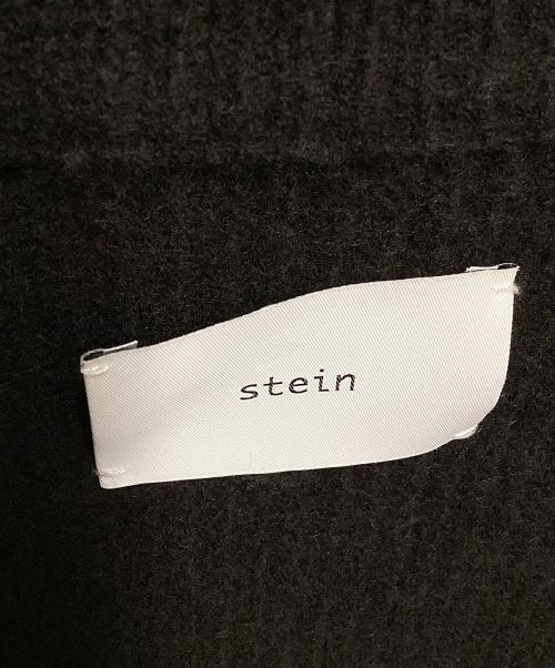 stein（シュタイン）stein (シュタイン) OVERSIZED DRIVERS KNIT ZIP JACKET ブラック サイズ:Sの古着・服飾アイテム