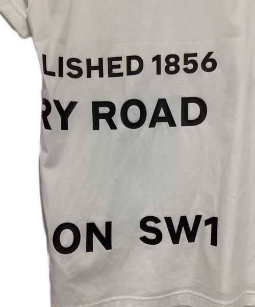 BURBERRY（バーバリー）BURBERRY (バーバリー) ホースフェリープリント ロゴオーバーサイズTシャツ ホワイト サイズ:Sの古着・服飾アイテム