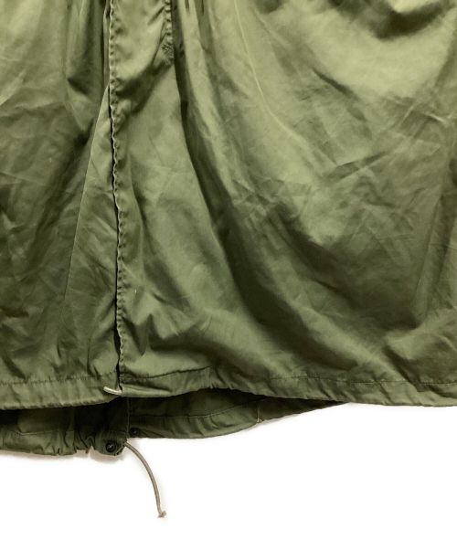 US ARMY（ユーエスアーミー）US ARMY (ユーエス アーミー) 【古着】80’sＭ-65フィッシュテールパーカー（フルセット） カーキ サイズ:MEDIUMの古着・服飾アイテム