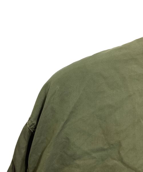 US ARMY（ユーエスアーミー）US ARMY (ユーエス アーミー) 【古着】80’sＭ-65フィッシュテールパーカー（フルセット） カーキ サイズ:MEDIUMの古着・服飾アイテム