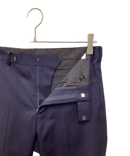 JOHN LAWRENCE SULLIVAN（ジョン ローレンス サリバン）JOHN LAWRENCE SULLIVAN (ジョンローレンスサリバン) Wool skinny trousers ネイビー サイズ:34の古着・服飾アイテム