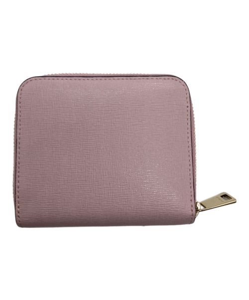 FURLA（フルラ）FURLA (フルラ) ラウンドファスナーウォレット ピンクの古着・服飾アイテム