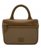 Ch!iiiチー）の古着「キャンバスバニティーバッグ」｜ベージュ