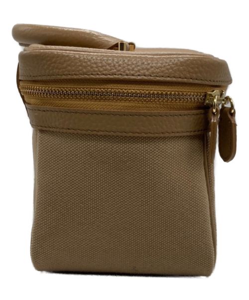 Ch!iii（チー）Ch!iii (チー) キャンバスバニティーバッグ ベージュの古着・服飾アイテム