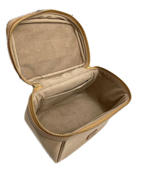 Ch!iii（チー）Ch!iii (チー) キャンバスバニティーバッグ ベージュの古着・服飾アイテム