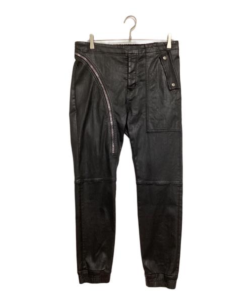 DRKSHDW（ダークシャドウ）DRKSHDW (ダークシャドウ) AIRCUT JOGGER WAX DENIM/エアーカット ジャガー ワックス デニム ブラック サイズ:Lの古着・服飾アイテム