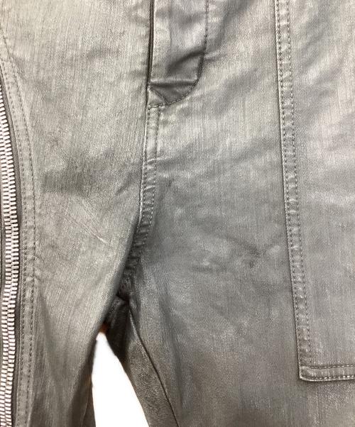 DRKSHDW（ダークシャドウ）DRKSHDW (ダークシャドウ) AIRCUT JOGGER WAX DENIM/エアーカット ジャガー ワックス デニム ブラック サイズ:Lの古着・服飾アイテム