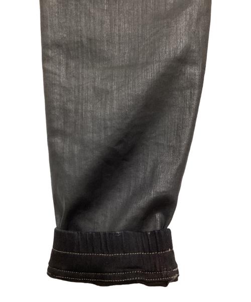 DRKSHDW（ダークシャドウ）DRKSHDW (ダークシャドウ) AIRCUT JOGGER WAX DENIM/エアーカット ジャガー ワックス デニム ブラック サイズ:Lの古着・服飾アイテム