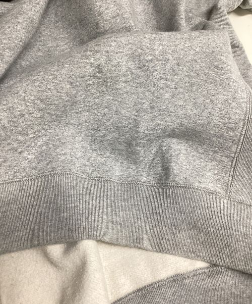 BlackEyePatch（ブラックアイパッチ）BlackEyePatch (ブラックアイパッチ) APHRODITE GANG (アフロディーテギャング) 取扱注意刺繍スウェット グレー サイズ:XLの古着・服飾アイテム