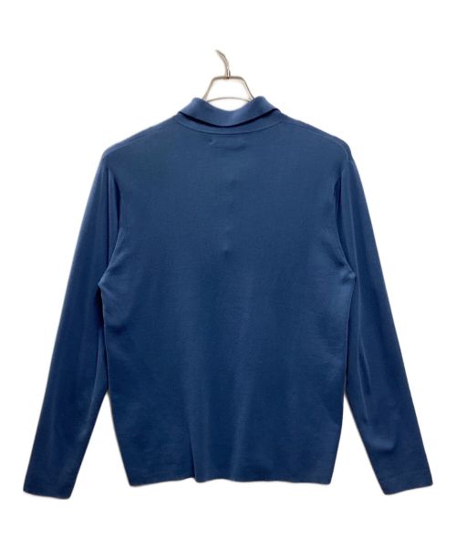 TOMORROW LAND（トゥモローランド）TOMORROW LAND (トゥモローランド) シーアイランドコットン ニットポロシャツ ブルー サイズ:Mの古着・服飾アイテム