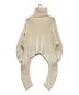 ISSEY MIYAKE (イッセイミヤケ) 変形ニット アイボリー サイズ:2：13000円