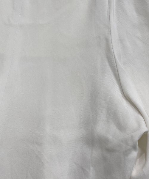 ISSEY MIYAKE（イッセイミヤケ）ISSEY MIYAKE (イッセイミヤケ) SQUARE ONE PANTS SOLID Straight Trousers ホワイト サイズ:2の古着・服飾アイテム