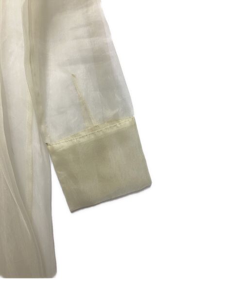 Ameri（アメリ）Ameri (アメリ) LONG VEST SET SHEER DRESS アイボリー サイズ:Mの古着・服飾アイテム