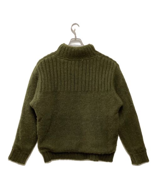 KOMODO（コモド）KOMODO (コモド) ニットジャケット オリーブ サイズ:不明の古着・服飾アイテム