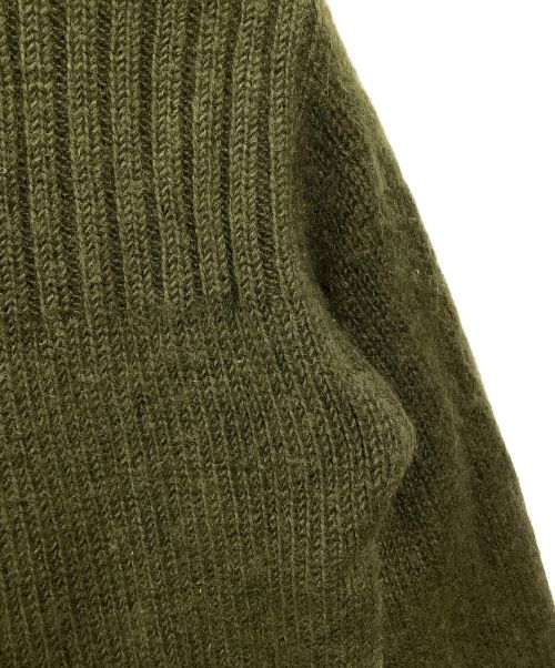 KOMODO（コモド）KOMODO (コモド) ニットジャケット オリーブ サイズ:不明の古着・服飾アイテム