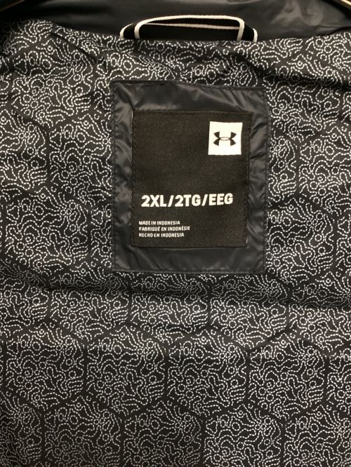 UNDER ARMOUR（アンダーアーマー）UNDER ARMOUR (アンダー アーマー) ダウンベスト ネイビー サイズ:2XLの古着・服飾アイテム