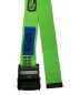OFFWHITE (オフホワイト) INDUSTRIAL BELT ネオングリーン：7000円