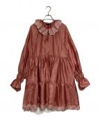 STINE GOYAスティーヌゴヤ）の古着「ティアードワンピース」｜ピンク