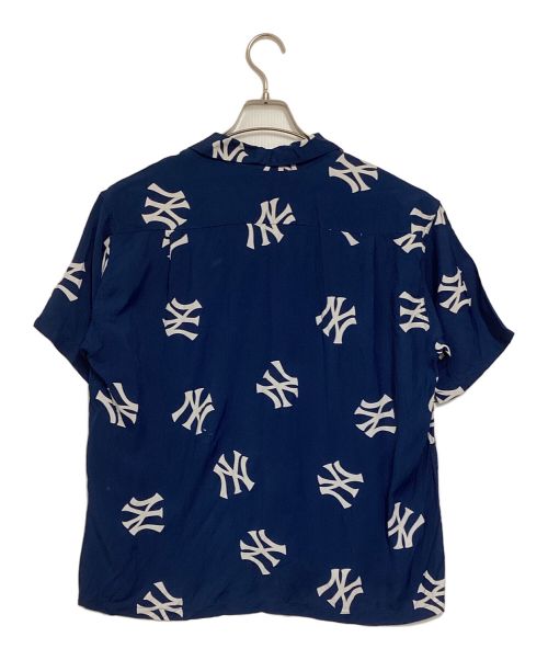 Sun Surf（サンサーフ）Sun Surf (サンサーフ) BEAMS (ビームス) MLBアロハシャツ ネイビー サイズ:Sの古着・服飾アイテム