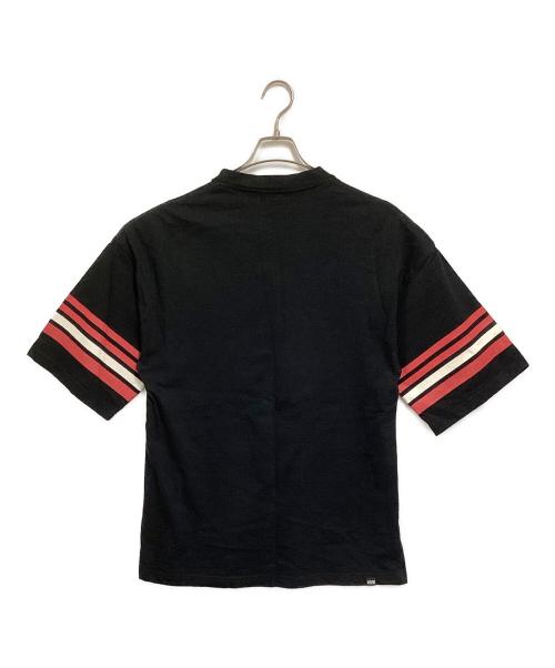 Hysteric Glamour.（ヒステリックグラマー）Hysteric Glamour. (ヒステリックグラマー) HYS BEARS オーバーサイズTシャツ ブラック×レッド サイズ:Freeの古着・服飾アイテム