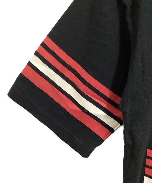 Hysteric Glamour.（ヒステリックグラマー）Hysteric Glamour. (ヒステリックグラマー) HYS BEARS オーバーサイズTシャツ ブラック×レッド サイズ:Freeの古着・服飾アイテム