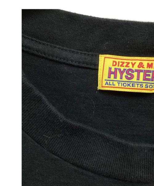 Hysteric Glamour.（ヒステリックグラマー）Hysteric Glamour. (ヒステリックグラマー) HYS BEARS オーバーサイズTシャツ ブラック×レッド サイズ:Freeの古着・服飾アイテム