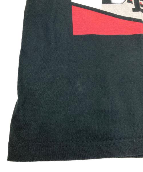 Hysteric Glamour.（ヒステリックグラマー）Hysteric Glamour. (ヒステリックグラマー) HYS BEARS オーバーサイズTシャツ ブラック×レッド サイズ:Freeの古着・服飾アイテム