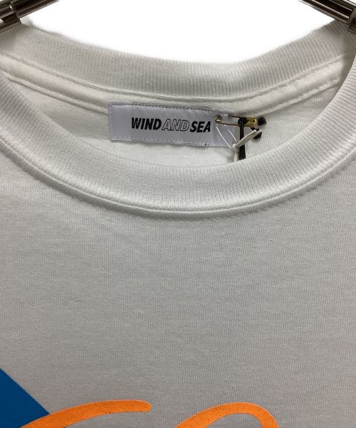 WIND AND SEA（ウィンダンシー）WIND AND SEA (ウィンダンシー) 半袖Tシャツ ホワイト サイズ:Sの古着・服飾アイテム