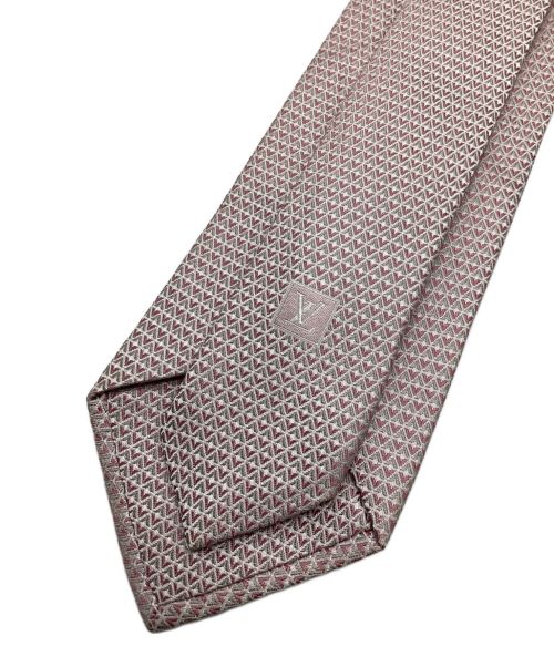 LOUIS VUITTON（ルイ ヴィトン）LOUIS VUITTON (ルイ ヴィトン) シルクネクタイ ピンク サイズ:記載無しの古着・服飾アイテム