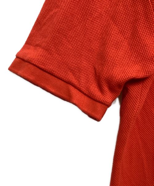 RAF SIMONS（ラフシモンズ）RAF SIMONS (ラフシモンズ) FRED PERRY (フレッドペリー) ポロシャツ レッド サイズ:Mの古着・服飾アイテム