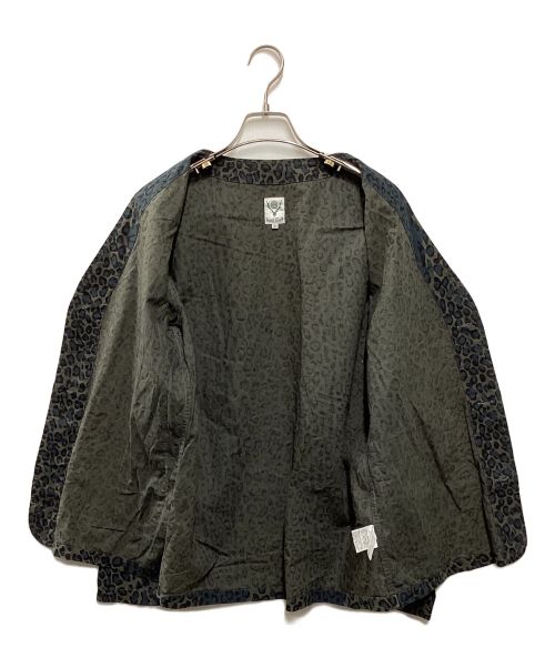 South2 West8（サウスツー ウエストエイト）South2 West8 (サウスツー ウエストエイト) V Neck Jacket オリーブ サイズ:XSの古着・服飾アイテム