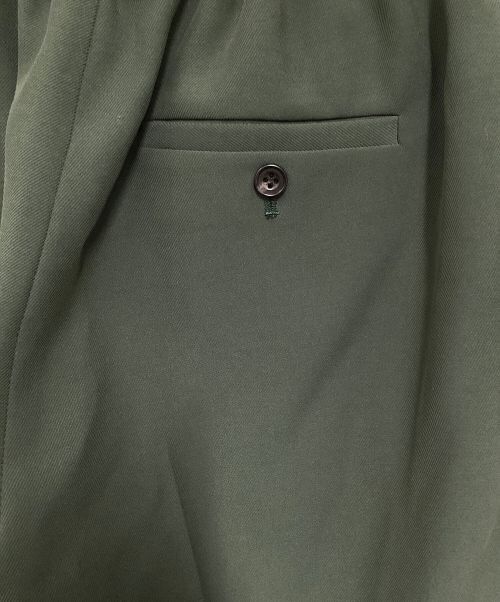 Col Pierrot（コルピエロ）Col Pierrot (コルピエロ) Side Zip Pants グリーン サイズ:34の古着・服飾アイテム