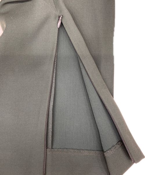 Col Pierrot（コルピエロ）Col Pierrot (コルピエロ) Side Zip Pants グリーン サイズ:34の古着・服飾アイテム