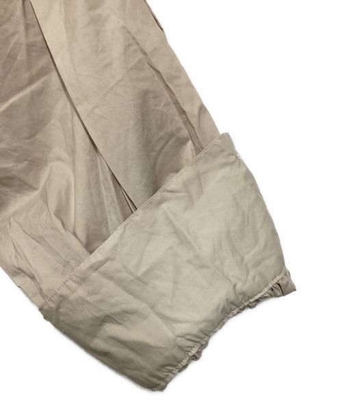 universal tissu（ユニバーサルティシュ）universal tissu (ユニバーサルティシュ) ナチュラルタイプライターテントラインワンピース ベージュ サイズ:Freeの古着・服飾アイテム