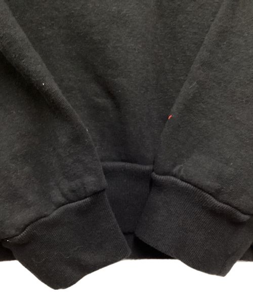 HUMAN MADE（ヒューマンメイド）HUMAN MADE (ヒューマンメイド) Military Half-Zip Sweatshirt ブラック サイズ:Sの古着・服飾アイテム
