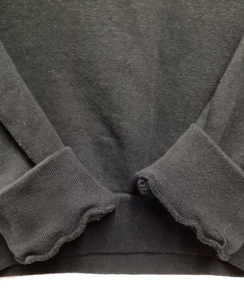 HUMAN MADE（ヒューマンメイド）HUMAN MADE (ヒューマンメイド) Military Half-Zip Sweatshirt ブラック サイズ:Sの古着・服飾アイテム