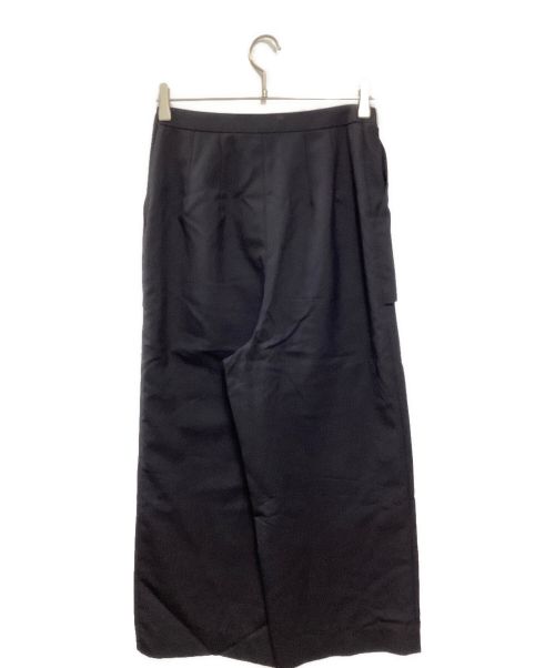 ENFOLD（エンフォルド）ENFOLD (エンフォルド) ハイツイストウール2 アウトポケットトラウザー ブラック サイズ:36の古着・服飾アイテム