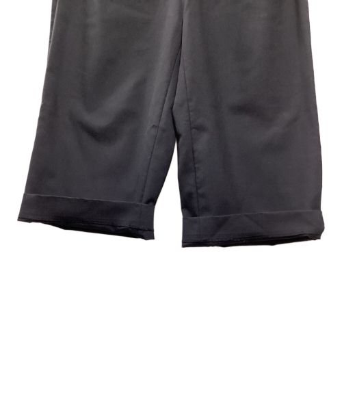 ENFOLD（エンフォルド）ENFOLD (エンフォルド) ハイツイストウール2 アウトポケットトラウザー ブラック サイズ:36の古着・服飾アイテム